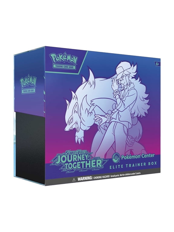 Collectible Scarlet & Violet-Journey Together Pokémon Center Exclusive Elite Trainer Box ETB
