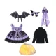 thumbnail image 3 of Kawaii Sanrio Kuromi Spring Autumn Girl Cute Cartoon Lolita Dress Birthday Party Role Play Tutu Pretty Dress Dress Gift Girl, 3 of 5