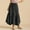 Black, variant on Generic Maxi Skirts for Women High Waist Tiered Boho Flowy Skirt A-Line Summer Casual Long Skirts with Drawstring
