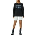 thumbnail image 2 of Inevnen Yellowstone National Park Sweatshirt for Women Graphic Aesthetic Oversized Pullover Tops, 2 of 8