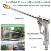 High Pressure Power Gun Water Spray Garden Hose Nozzle Car Clean Washer Tool Set