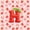 Pink Red H, variant on meiyoeat Strawberry Letter S Zipper Twin Comforter Sets with Fitted Sheet and 2 Pillowcases for Kids, Princess Buffalo Zipper Bedding Set for Bedroom, Pink, Polkadot Reversible, 4-Piece