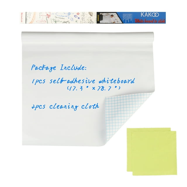 AirSMall Dry Erase SelfAdhesive Board Sticker Whiteboard Sticker Wall
