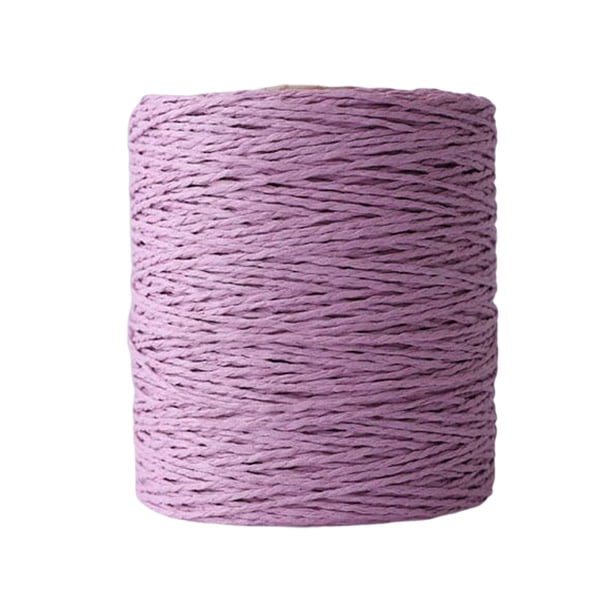 Soga 1 rollo de hilo para manualidades, 200 gramos, hilo grueso para bricolaje, para bolsa de cojín con gancho (4) Likrtyny Libre de BPA