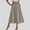 Army Green plus size midi skirt a1, variant on Uscallm Women Plus Size A-Line Pleated Flowy Midi Skirts Casual Boho Elastic Waist Basic Vacation Beach Skirt, Dark Gray 3XL