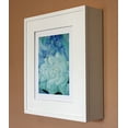 thumbnail image 4 of Contemporary White Wall-Mount Picture Perfect Medicine Cabinet by Fox Hollow Furnishings - 19 7/8" H x 16 7/8" W x 5 1/8" D, 4 of 5