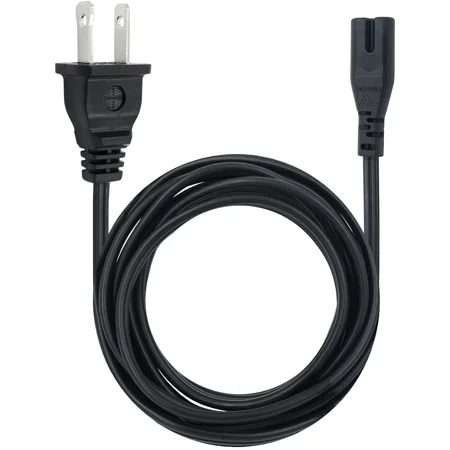 PROKWR AC IN Power Cord Outlet Plug Lead Compatible with Hitachi DV Camcorder Camera Charger Adapter