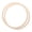 Khaki, variant on DIY Wood Beaded Wreath 25cm Farmhouse Style for Crafts, Floral Decor, Home Decor, Party Decoration