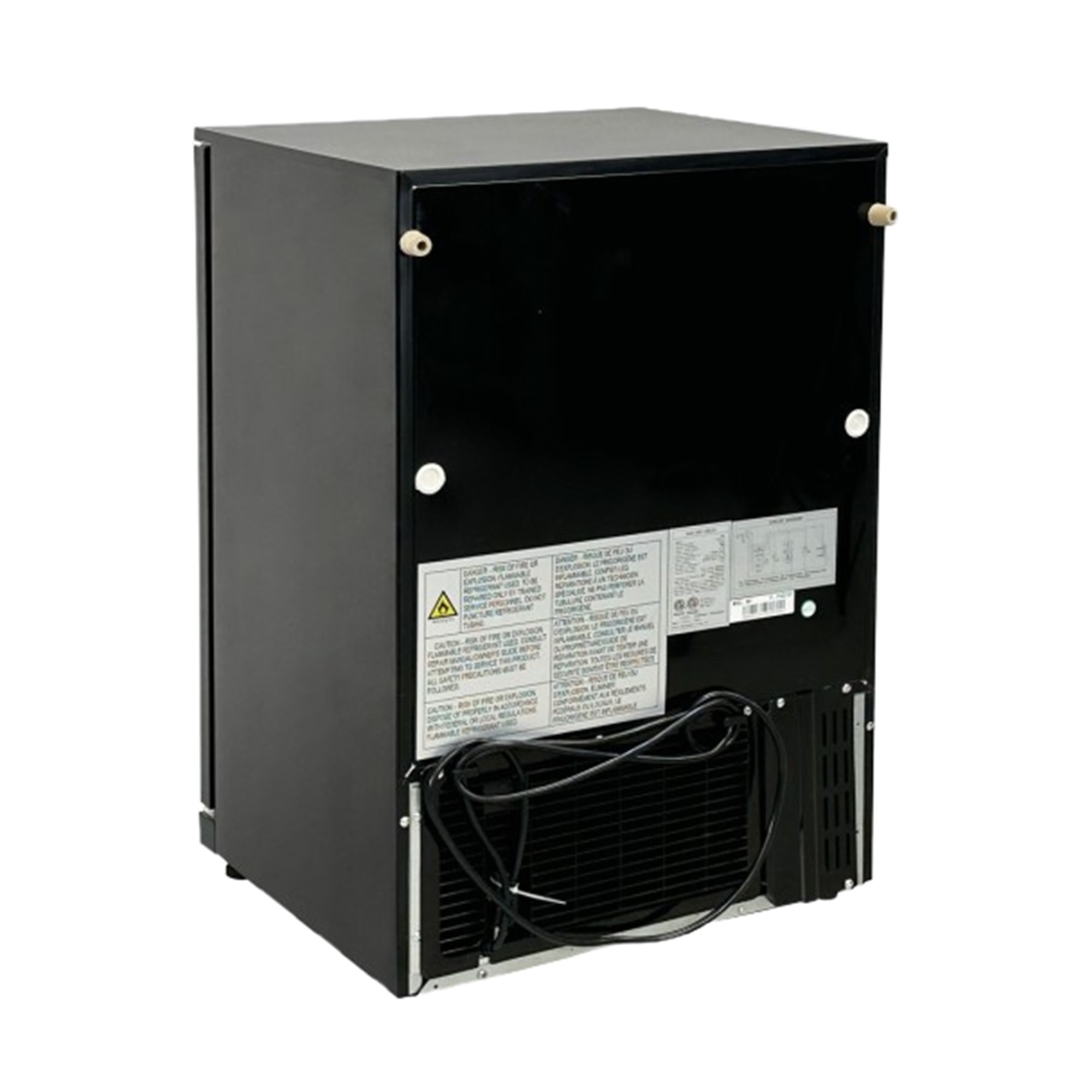 Refrigerated Cabinet Back Bar Cooler 5 Cu. Ft. Tempemed Glass Door