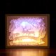 thumbnail image 1 of Box 3D Led Lámpara De Talla De Papel Talla De Papel Art Night Lights Lámpara De Mesa Led Creativa Para Decoración Serendint HA042786-05, 1 of 5