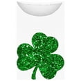 thumbnail image 4 of Diufon St Patricks Day Shirts for Women Shamrock 3/4 Sleeve Pullover Crewneck Tops Glitter Printed Tunic Blouse, 4 of 4