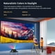 thumbnail image 3 of Proyector inteligente Pxodyda Ultra Bright 1400 ANSI Lumens 4K, 3 of 9