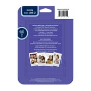 Fujifilm INSTAX Mini Link 2 Smartphone Printer Bundle with Film (10-pack), Clay White