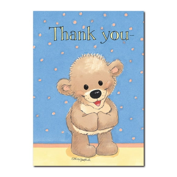 Boof Beary Much Thank You Greeting Card
