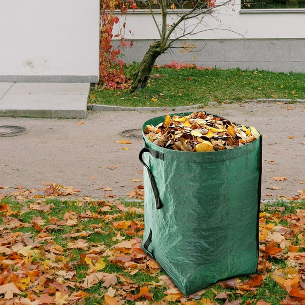Bolsa de recogida de hojas de jardín de gran capacidad - Bolsa plegable para compost y residuos de jardín para facilitar su almacenamiento