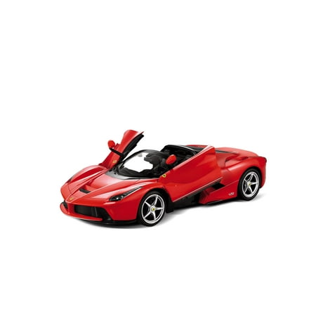 1:14 Remote Control Ferrari LaFerrari Car (Red) Features with butterfly doors working headlights, taillights, built-in spring suspension (Best Headlamp For Working On Cars)