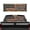Autumn Camo American Flag, variant on Pzuqiu Camouflage Leaf Decoration Pickup Truck Rear Window Decal 66.9 x 22.4 Inches, Vinyl Back Window Decal for Most Trucks and Suv Decoration