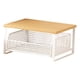 thumbnail image 4 of Soporte para impresora multifuncional que ahorra espacio y es resistente. Ideal como regalo. Estante para impresora de escritorio. Blanco, 4 of 9
