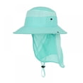 thumbnail image 1 of Dégagement! Chapeau de Pêcheur Pliable Enfants Garçon Fille Été Voyage en Plein Air Chapeau de Soleil Chapeau Réglable Rabat Parasol Protection Anti UV Chapeaux de Randonnée Rose, 1 of 9