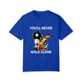 thumbnail image 7 of Dad Support Alone Puzzle You'll Never Walk Double Sided Different Design T-Shirt, OdeJous Blue T-Shirt S, 7 of 7