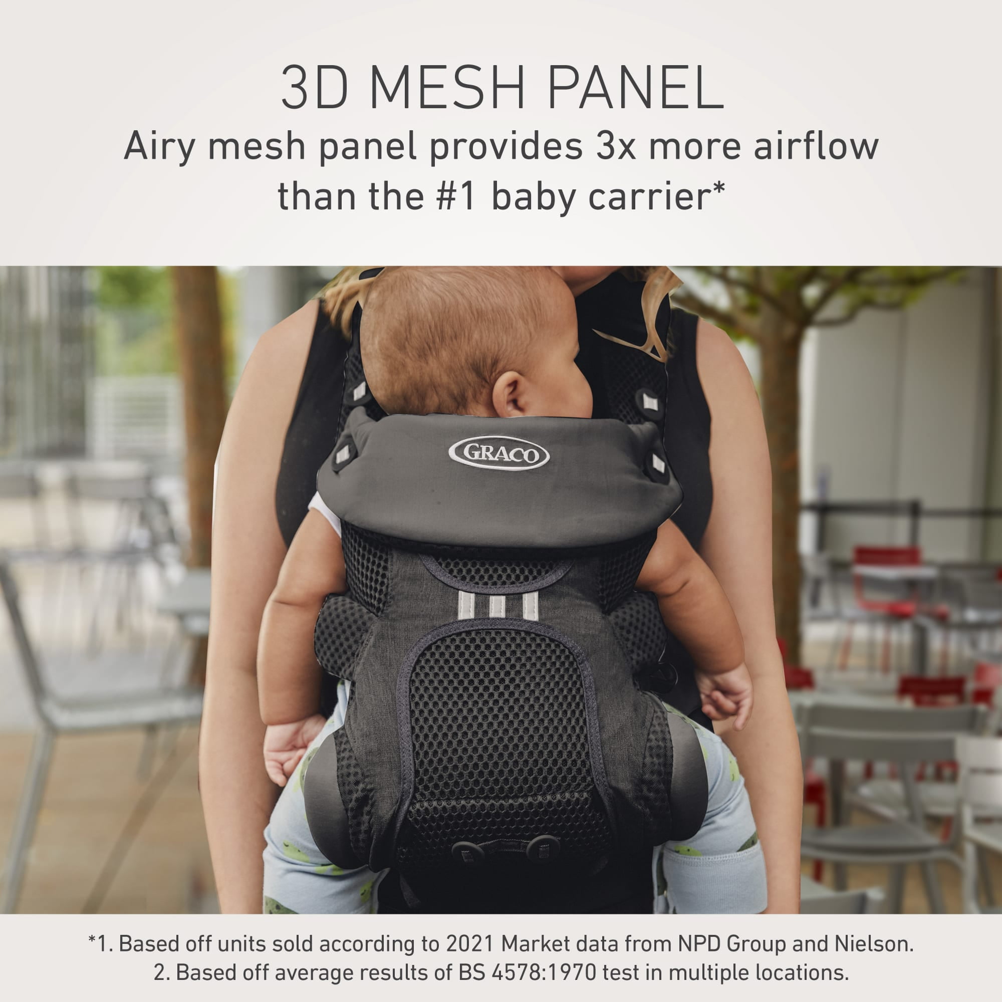 Graco Premier Cradle Me 4-in-1 Baby Carrier, Black Onyx