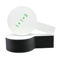 thumbnail image 2 of Flipside Products Mini Dry Erase Answer Paddles, 5" x 9", Class Pack of 12, 2 of 3