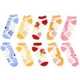 thumbnail image 5 of Care Bears Socks Women's 5-Pack Care Bear Personalities Mix and Match Adult No-Show Ankle Socks, 5 of 8