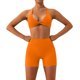 thumbnail image 1 of Gibobby Conjuntos de chándal Gym Running Fashion Speed Dry Sports Traje de yoga para mujeres(Anaranjado, M), 1 of 4