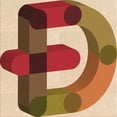 thumbnail image 1 of Ahgly Company Machine Washable Indoor Square Transitional Tomato Red Area Rugs, 5' Square, 1 of 7