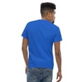 thumbnail image 4 of CROWN DOUBLE GRAY Men's classic tee (Royal, L), 4 of 6