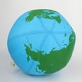 thumbnail image 2 of Minkissy Inflatable Ball Multi Colored 22x22x22cm 8.7x8.7x8.7in For Outdoor Playing And Exercise Supply 1Pc, 2 of 8