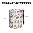thumbnail image 3 of Kdxio Dinosaur Car Trash Can Garbage Car Accessories Trash Can Car Waste Bin for for Driver and Passenger Any Vehicle, 3 of 7