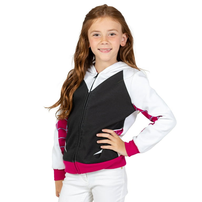 Girls spiderman hoodie cheap