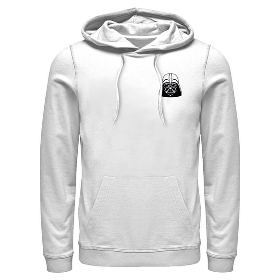 Mens Star Wars Darth Vader Outline Lightweight Hoodie