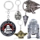 thumbnail image 2 of Llaveros de Star Wars, llavero de bebé Yodas, Mandalorian Trek Ship Battleship, llavero de Metal, decoración de mochila, accesorios de joyería, regalos, 2 of 4