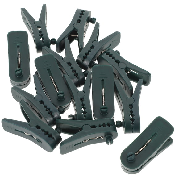 30 Clips de Abrazadera para Velas de Árbol de Navidad, Sujeción con Resorte para Luces LED sin Llama, Soportes Decorativos para Candelabros y Corona de Adviento