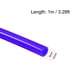 thumbnail image 2 of Tubo flexible Uxcell para agua, manguera de aire, tubo para transferencia de bomba de silicona, caucho azul 0.31''x0.47'', 2 of 5