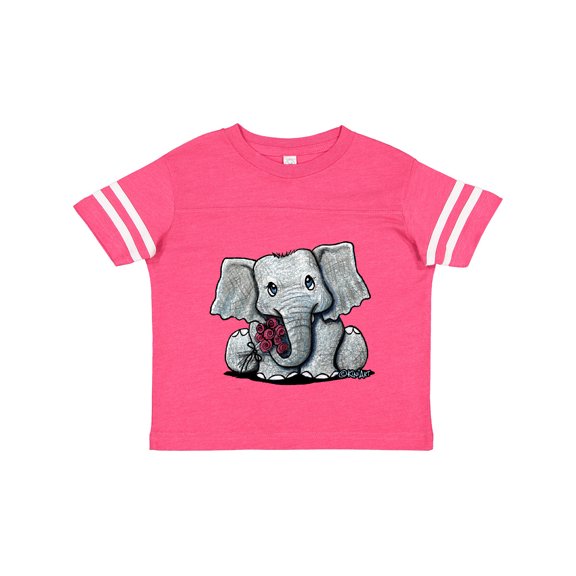 Inktastic Kiniart Elephant Boys or Girls Toddler T-Shirt
