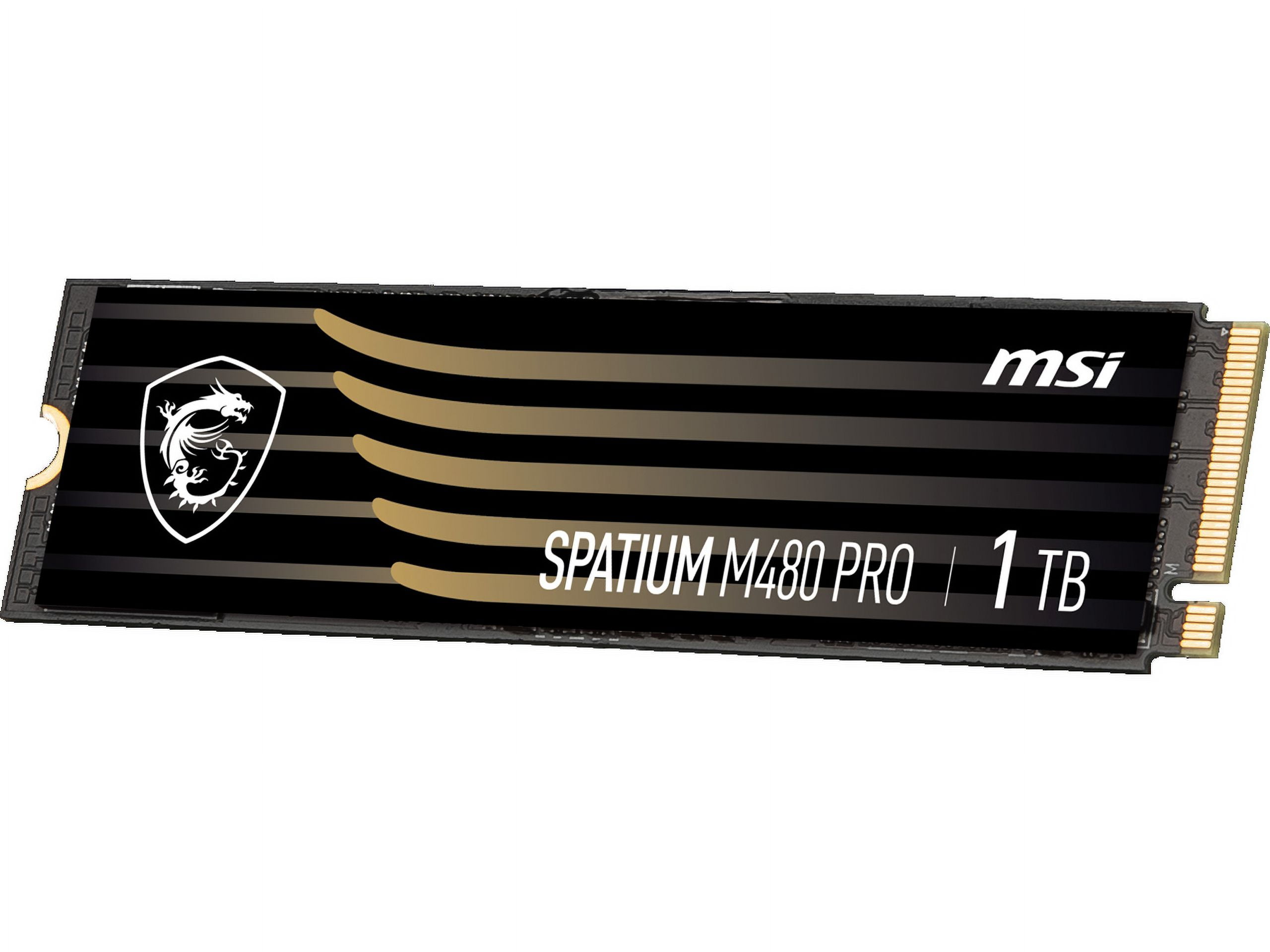 SPATIUM M480 PRO 1TB PCIe 4.0 NVMe M.2 SSD, PCI-Express 4.0