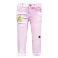 thumbnail image 2 of Filles Jeans Roses avec Patchs Étoiles 2T, 2 of 2