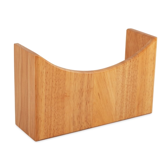 Camco RV Oak Accents Organizer | Measures 8-3/8-inches x 4-5/8-inches x 2-13/16-inches | Solid Oak-Finish Hardwood (43483)