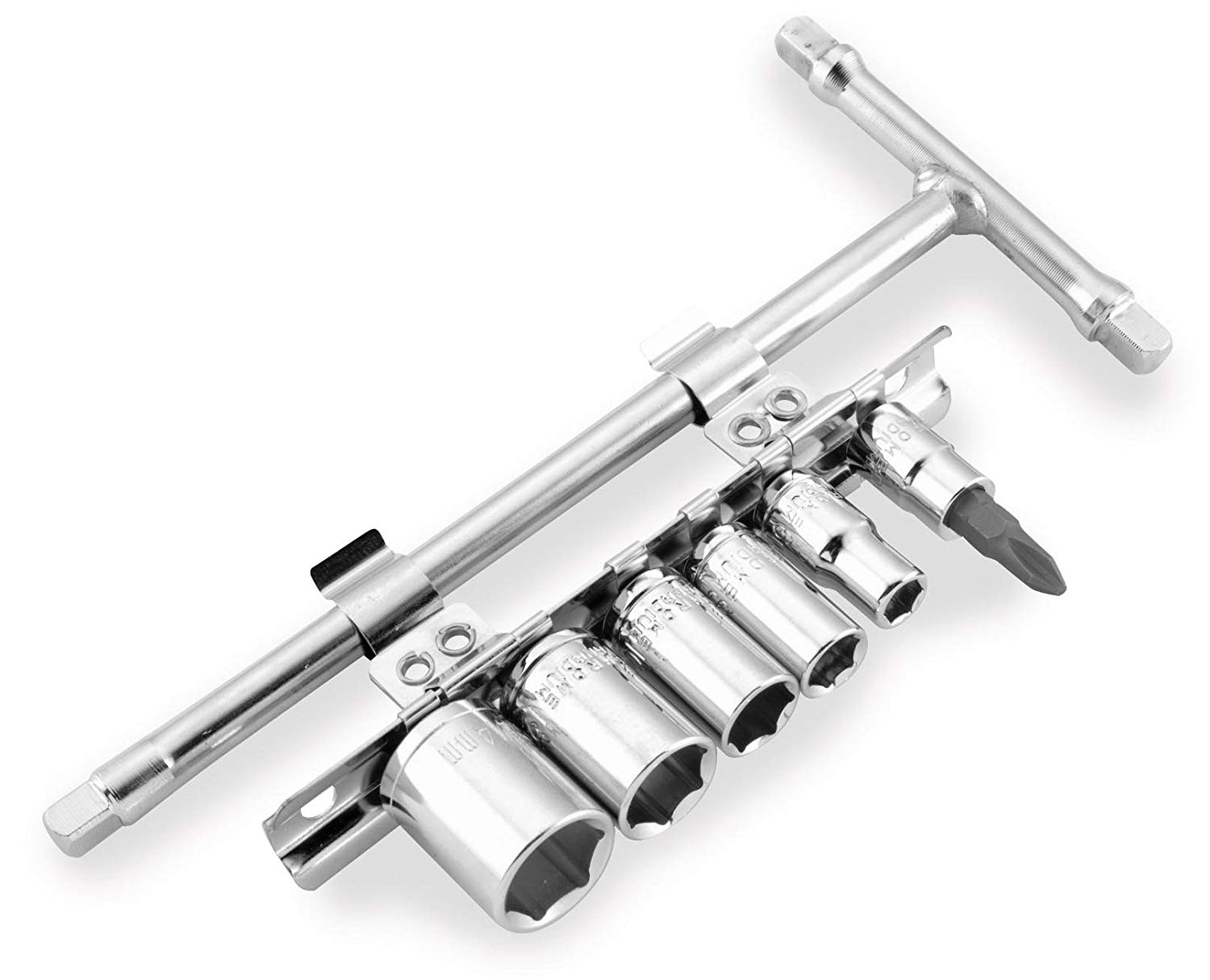 BikeMaster Metric THandle & Socket Set 1/4" Drive (576050) Walmart