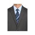 thumbnail image 3 of DTI BB Signature Men's Suit 2 Button 2 Piece Jacket Plaid Pant Modern Fit Suits Gray, 3 of 3