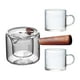 thumbnail image 5 of Tetera de vidrio de alto borosilicato, tetera con Infusor extraíble, tetera floreciente, tetera para el hogar, restaurante y viajes , Olla con 2 tazas Macarena Tetera, 5 of 8
