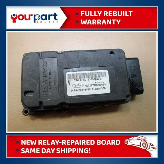 03-07 FORD E-150 E-250 ABS ANTI-LOCK BRAKE MODULE EBCM 2C24-2C346-BC REBUILT ABS Module