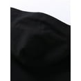 thumbnail image 5 of HILEELANG 4-12 Toddler/Little/Big Boys Girls Black Solid Color Hoodie Pullover 5-6, 5 of 5