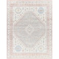 thumbnail image 4 of Livabliss Washable Rugs for Living Room, 7x9 Lavadora Traditional Ivory Area Rug, Bedroom Dining Room Home Decor Stain Resistant Carpet (6'7" x 9'), 4 of 8