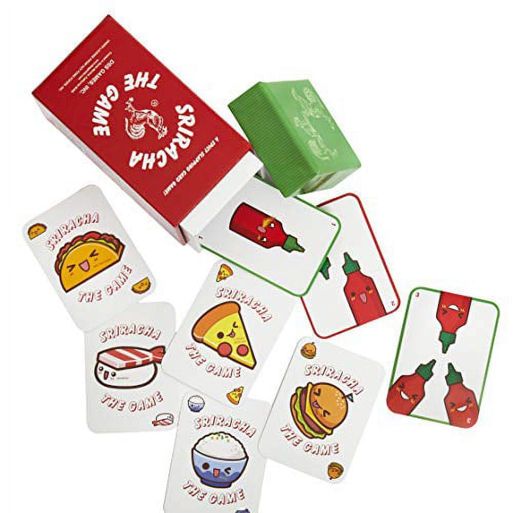 Sriracha: The Game by DSS Games [A Spicy Slapping Card Game for The Whole Family, Easter Basket Stuffer Gift, Ages 7 and Up]