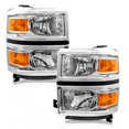 thumbnail image 1 of Conjunto de faros delanteros ADCARLIGHTS para Chevy Silverado 1500 2014-15, 1 of 9