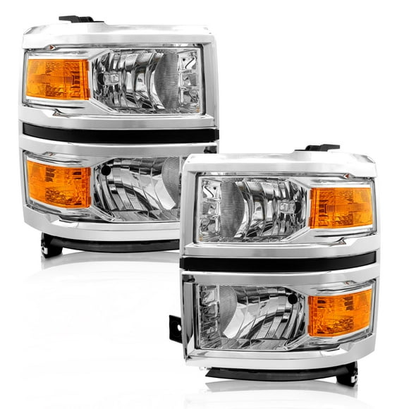 Conjunto de faros delanteros ADCARLIGHTS para Chevy Silverado 1500 2014-15